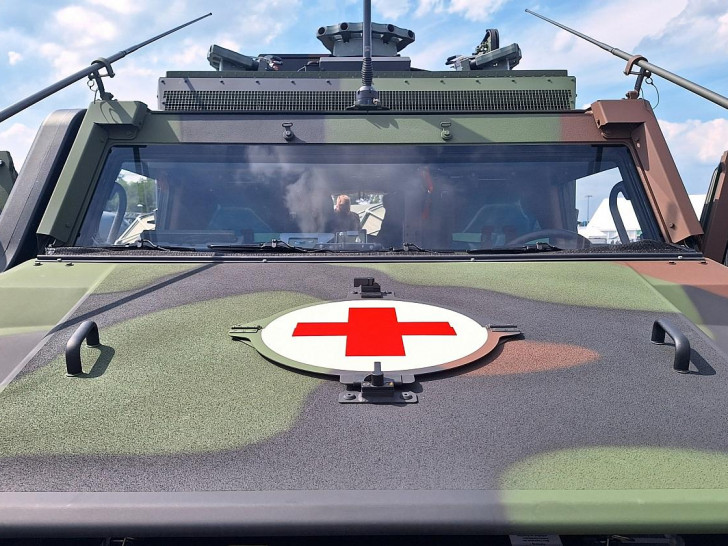 Sanitätsfahrzeug der Bundeswehr (Archiv)