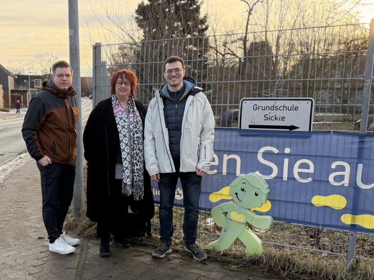 Björn Försterling (li.), Bettina Otte-Kotulla und Max Weitemeier.