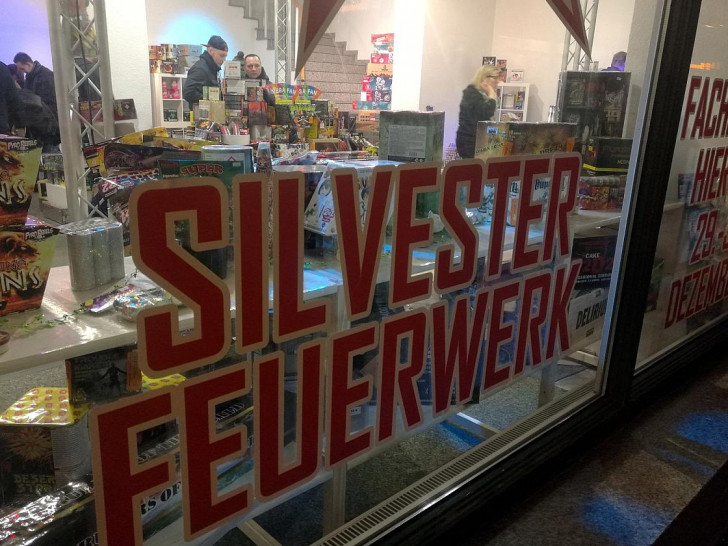 Verkauf von Silvester-Feuerwerk