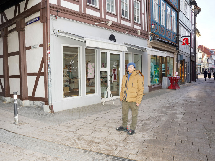 Künftig an der Ecke Krambuden / Kleiner Zimmerhof: Der Bubble-Tea-Laden von Vu Cong Tien.