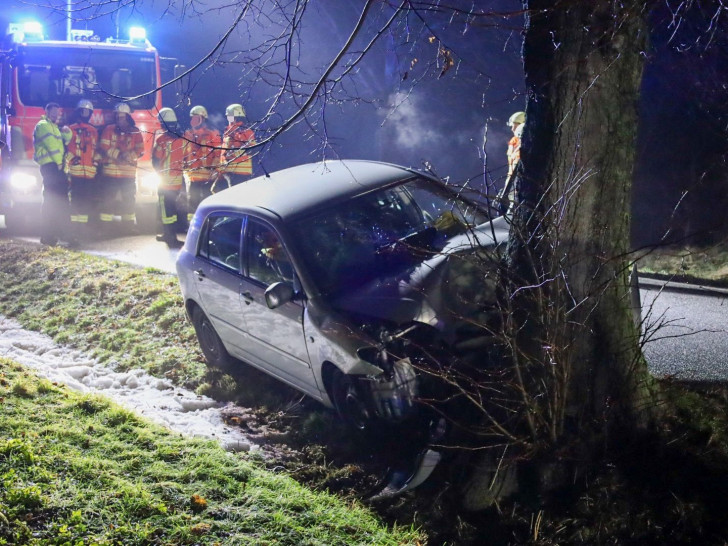 Das Auto war nur noch Schrott.