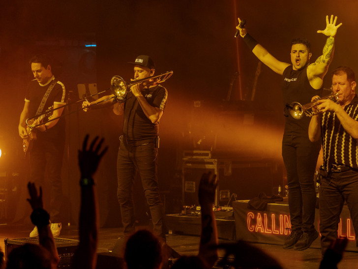 Die Ska-Band The Busters überzeugte das Publikum im westand.
