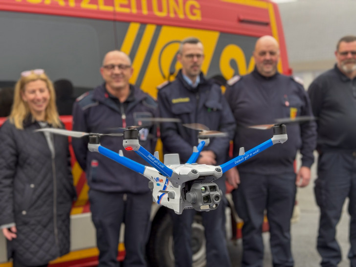 Die neue Drohne für die Piloten des Stadtfeuerwehrverbands Goslar.