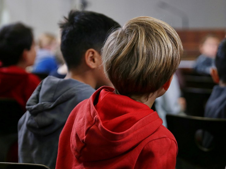 Kinder in einer Schule (Archiv)