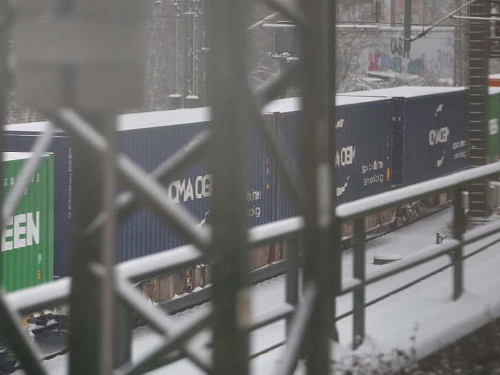 Güterzug am 26.01.2026