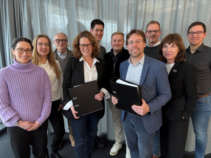 Sie wollen den Umbau der ehemaligen Burgpassage vorantreiben: Mitarbeiter der Köster GmbH und der Struktur-Förderung Braunschweig GmbH.