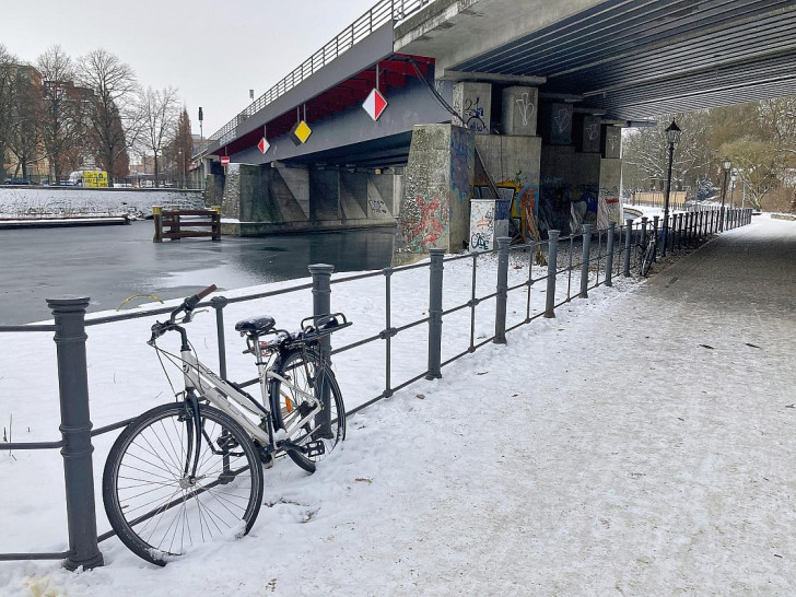 Schnee in Berlin am 09.01.2026