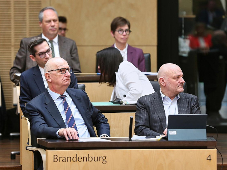 Dietmar Woidke und Robert Crumbach (Archiv)