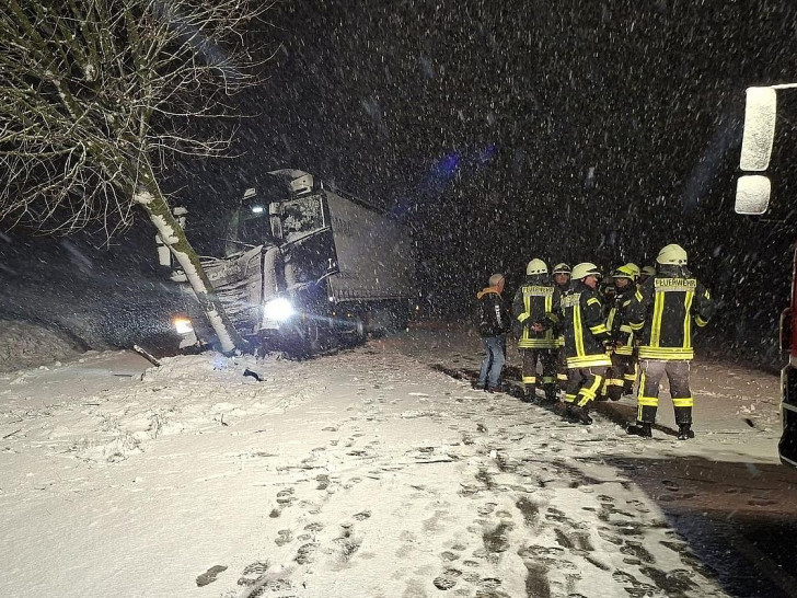 Unfallstelle Harsefeld