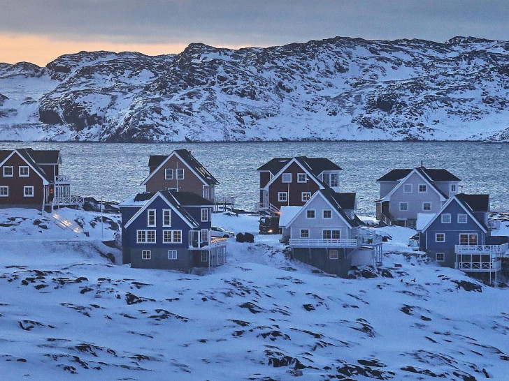 Nuuk auf Grönland am 20.01.2026