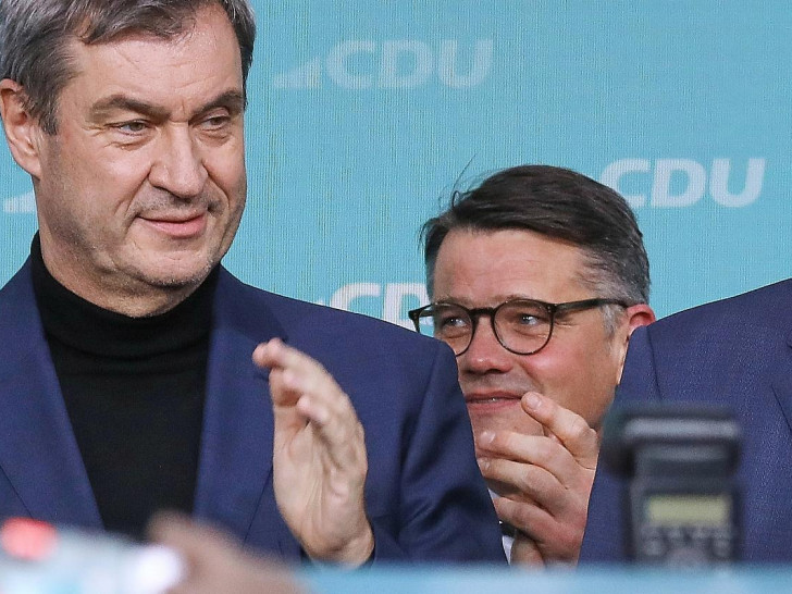 Markus Söder und Boris Rhein (Archiv)