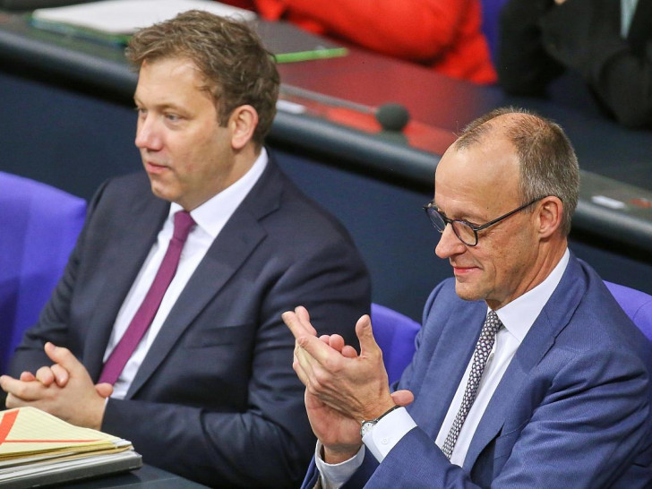 Lars Klingbeil und Friedrich Merz am 29.01.2026