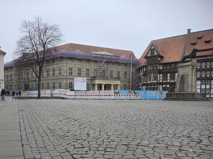 Archivbild vom Braunschweiger Burgplatz.