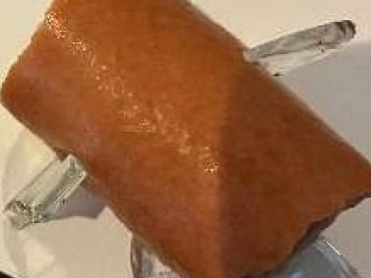 aufgefundene Wurststückchen