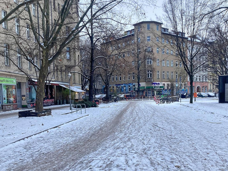 Schnee in Berlin am 09.01.2026