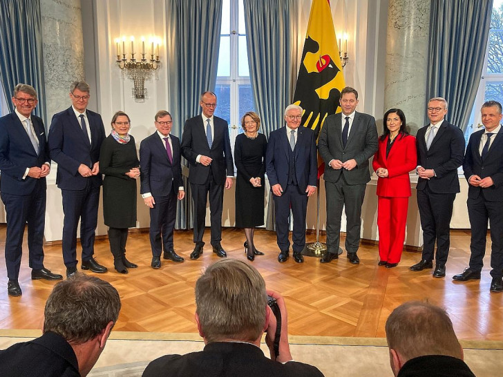 Bundespräsident empfängt die Bundesregierung am 09.01.2026