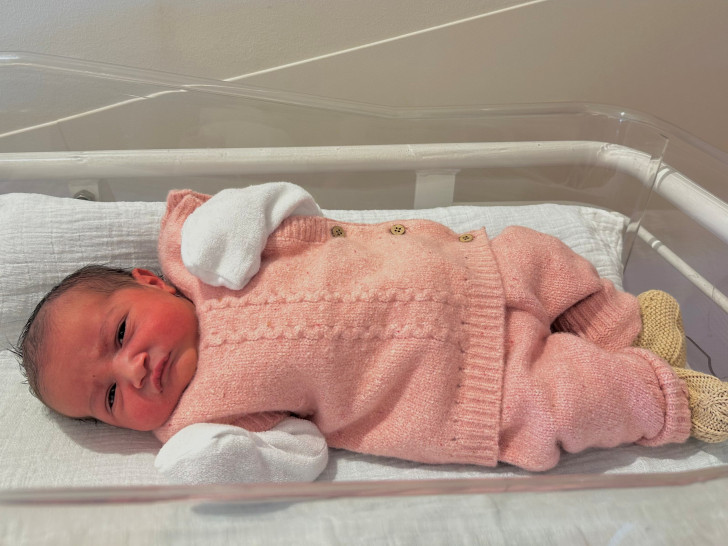 Elisabeth ist das Helmstedter Neujahrsbaby.