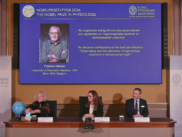 Bekanntgabe von Physik-Nobelpreis (Archiv)