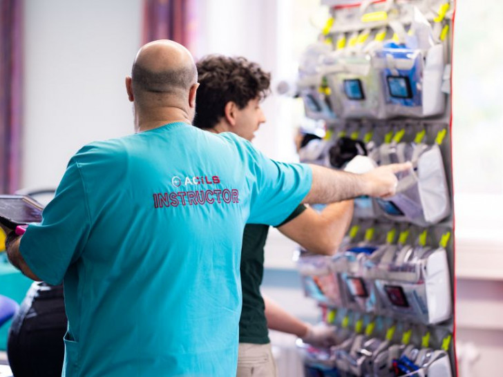 Impressionen aus dem ACiLS-Kurs am Klinikum Braunschweig.