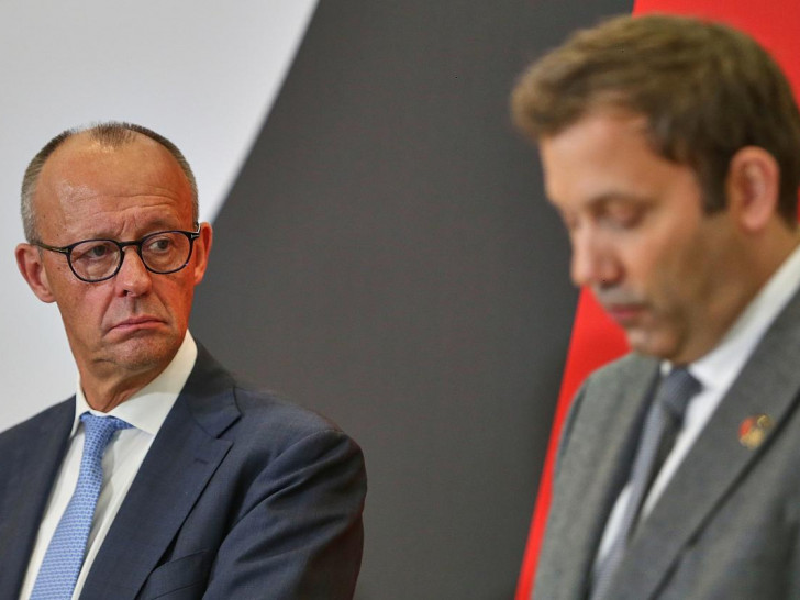 Friedrich Merz und Lars Klingbeil (Archiv)