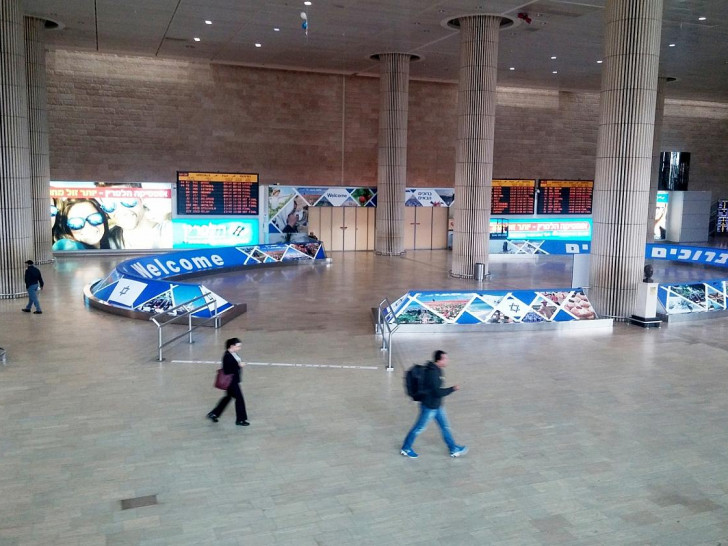 Hier sollte das Flugzeug landen: Flughafen Ben Gurion (Archiv)