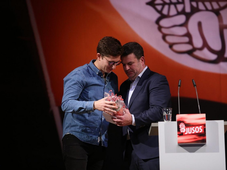 Philipp Türmer und Hubertus Heil (Archiv)