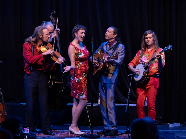 Bluegrass Cash im KufA Haus.