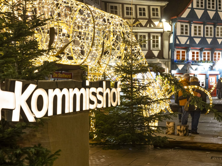 Im Kommisshof wird es wieder stimmungsvoll.