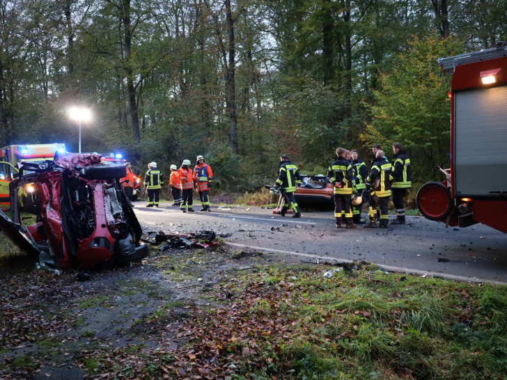 Auf der K13 kam es am Montag zu einem tödlichen Unfall.