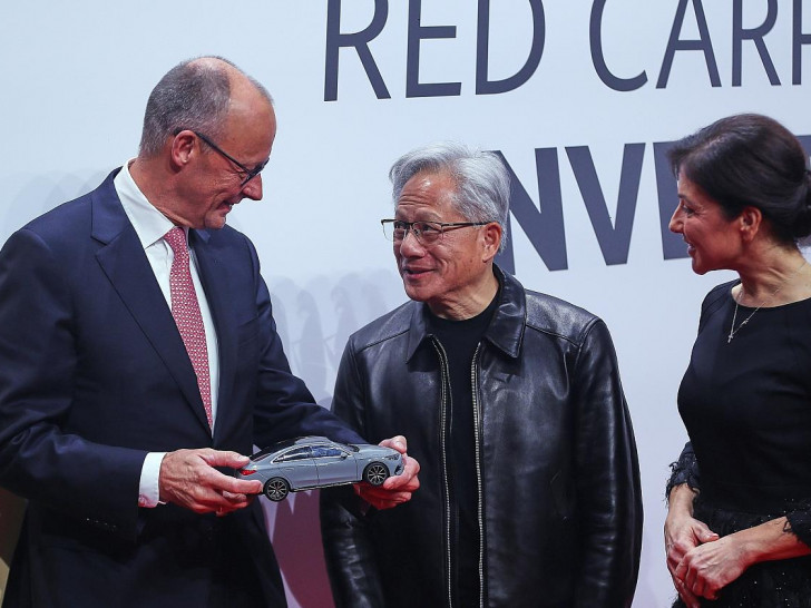Friedrich Merz, Jen-Hsun Huang, Katherina Reiche