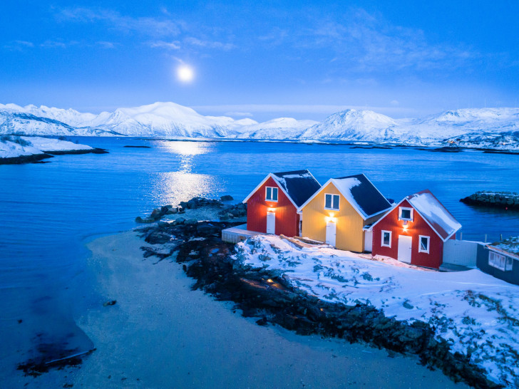 Den Auftakt macht eine Multimedia-Show über Norwegen.