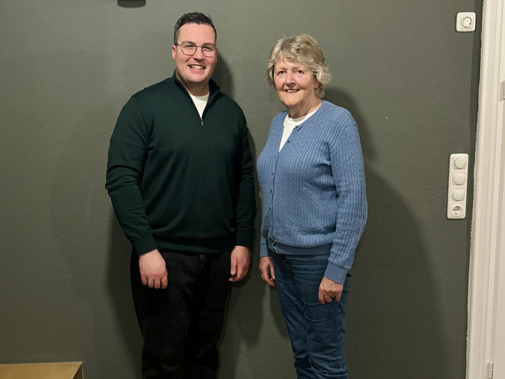 Ute Heinsohn-Buchmann und Tobias Bäustmann.