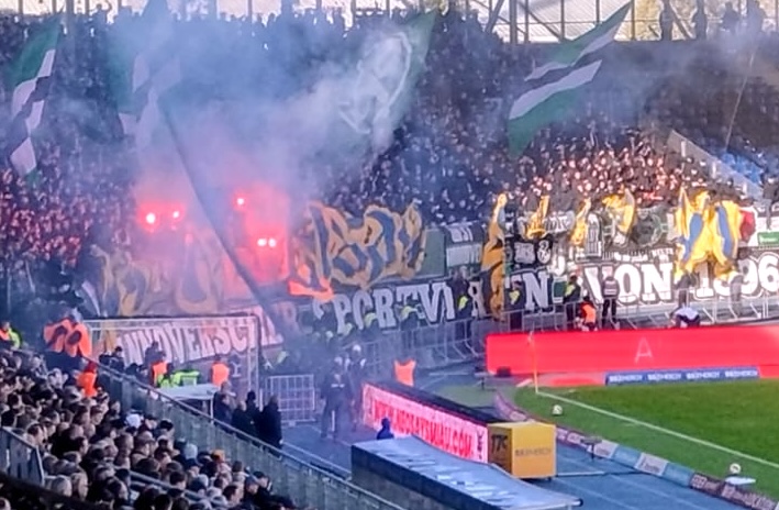 Die Reste der gestohlenen Choreographie wurden im Hannover-Block präsentiert.
