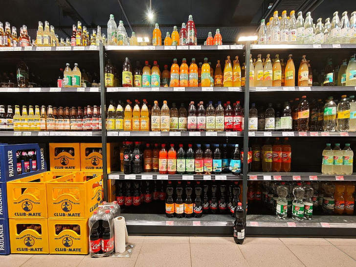 Limonaden im Supermarkt am 14.10.2026
