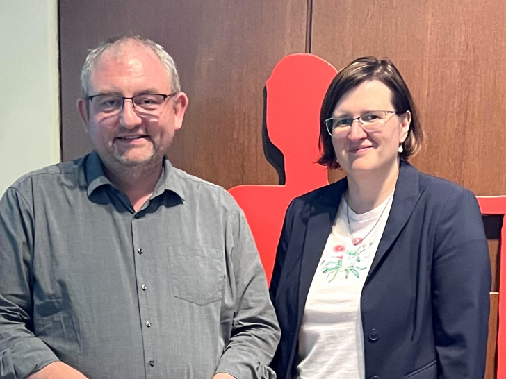 Mandy Schimmeyer und Jan Fricke,