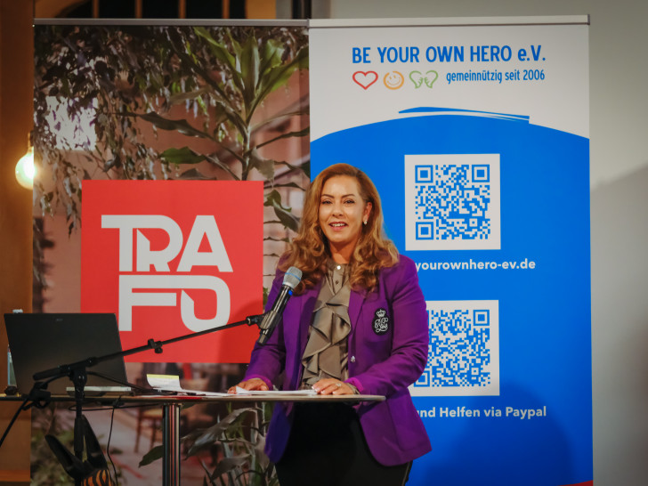 Jamila Bosse auf der Travel & Help 2025.