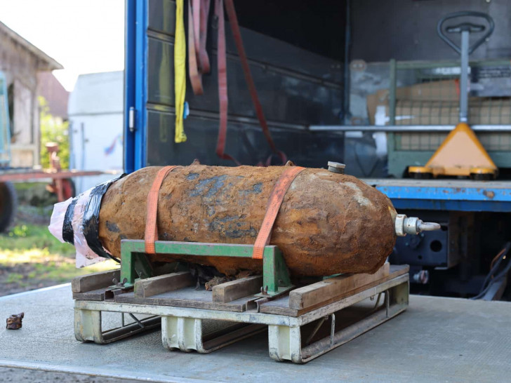 Eine 250-Kilo-Fliegerbombe wurde bei Leiferde geborgen.