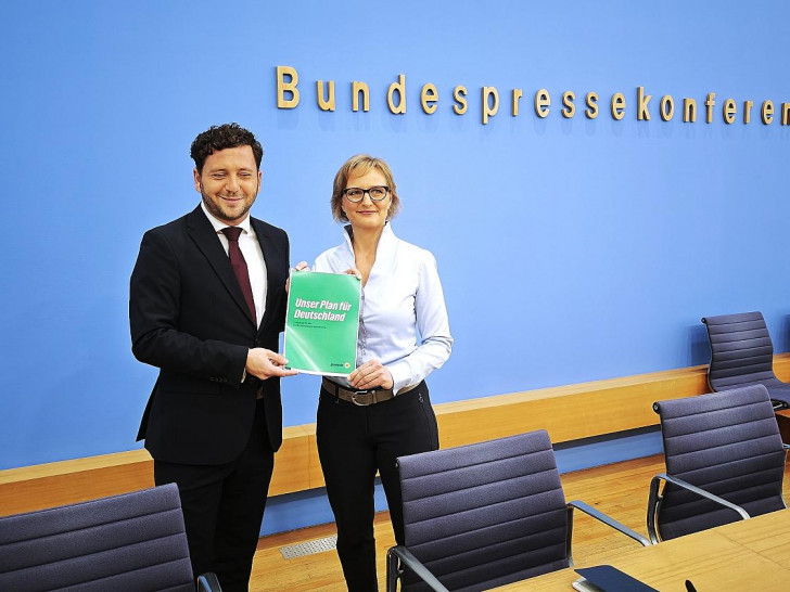 Felix Banaszak und Franziska Brantner am 08.10.2026