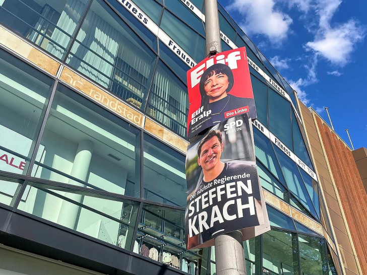 Wahlplakate zum Abgeordnetenhaus von Berlin (Archiv)