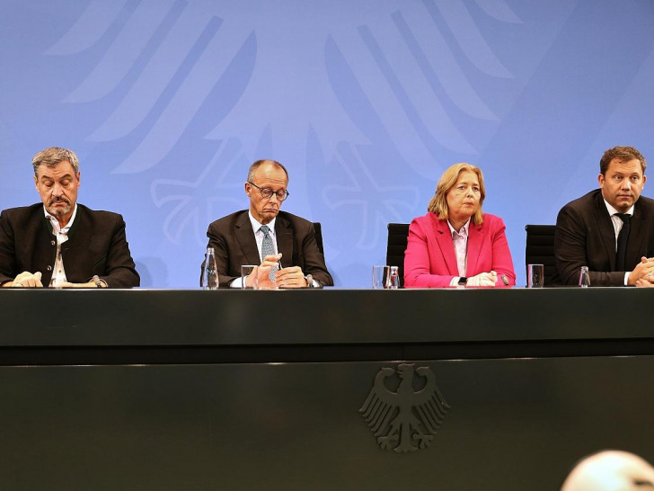 Söder, Merz, Bas und Klingbeil (Archiv)