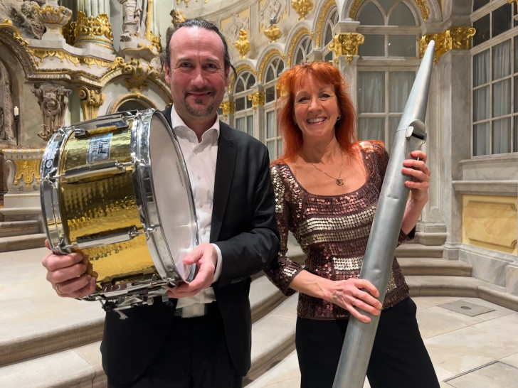 Matthias Grünert und Babette Haag.