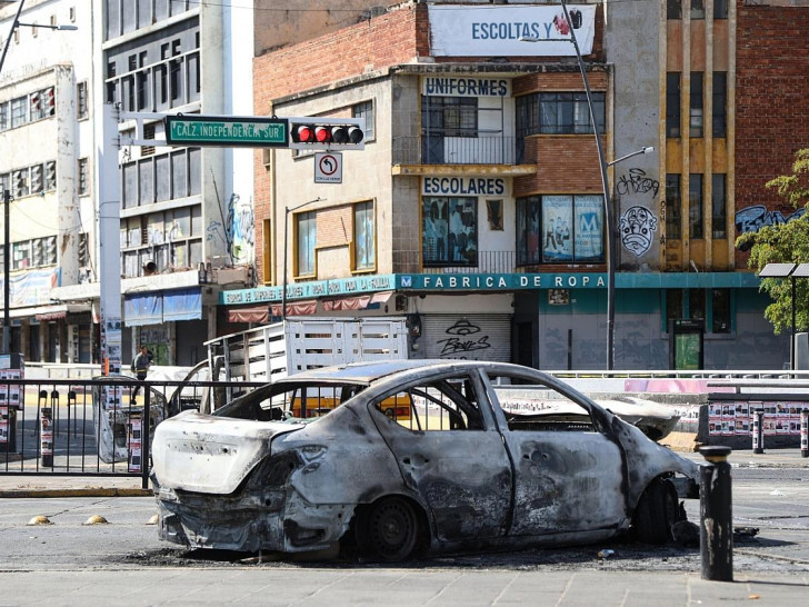 Unruhen in Mexiko am 22.02.2026