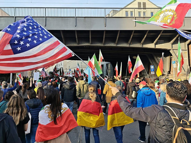 Demo für Regime-Wechsel im Iran am 28.02.2026