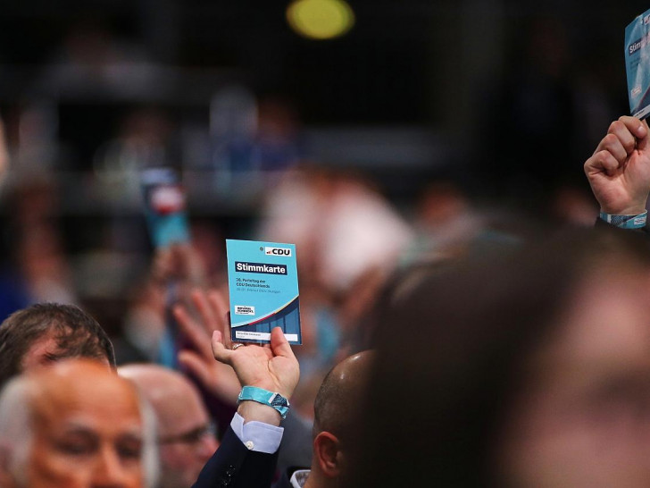 Abstimmung auf CDU-Parteitag am 20.02.2026