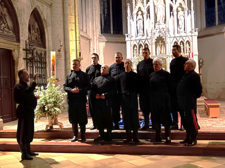 Dieser Don-Kosaken-Chor gastiert in Salzgitter.