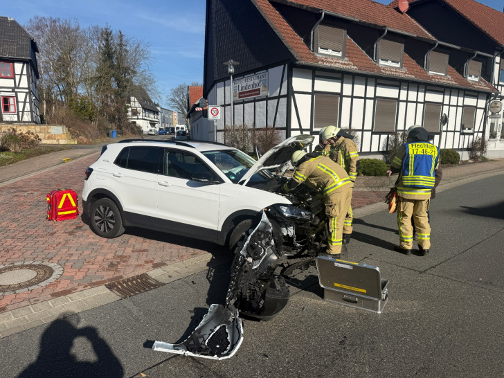 Die Batterie wurde abgeklemmt.