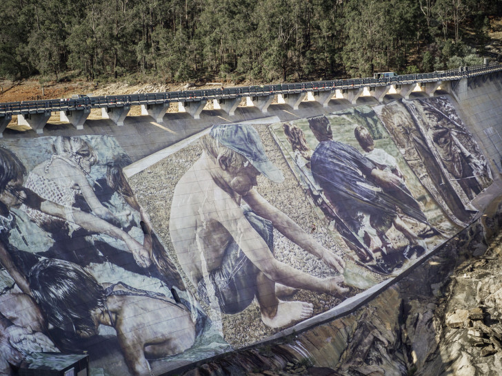 Auch der Künstler Guido van Helten wird zu Gast sein.