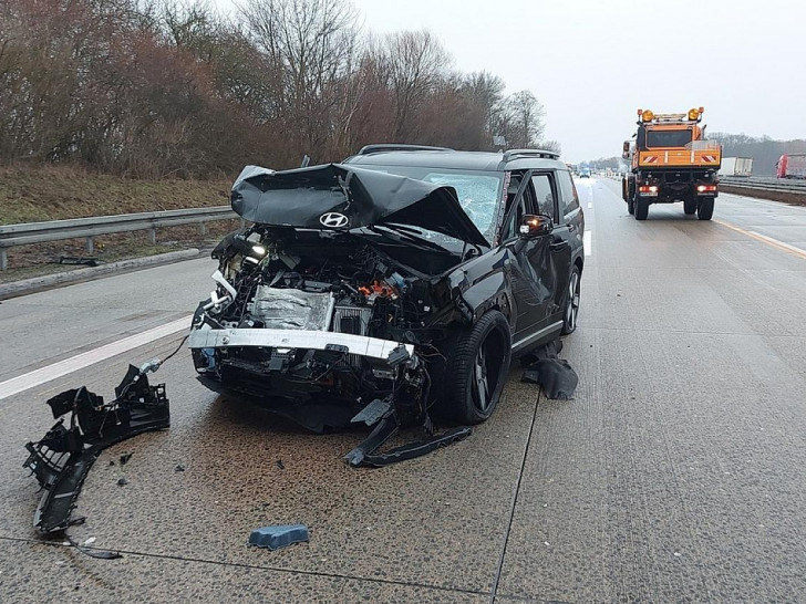 Verunfallter PKW (Archiv)