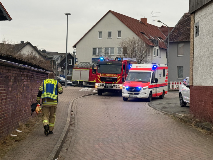 Am Freitag kam es zu einem Einsatz in Lehre.