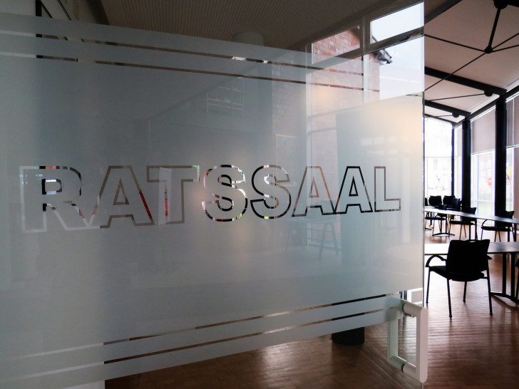 Blick in den Ratssaal von Lehre.